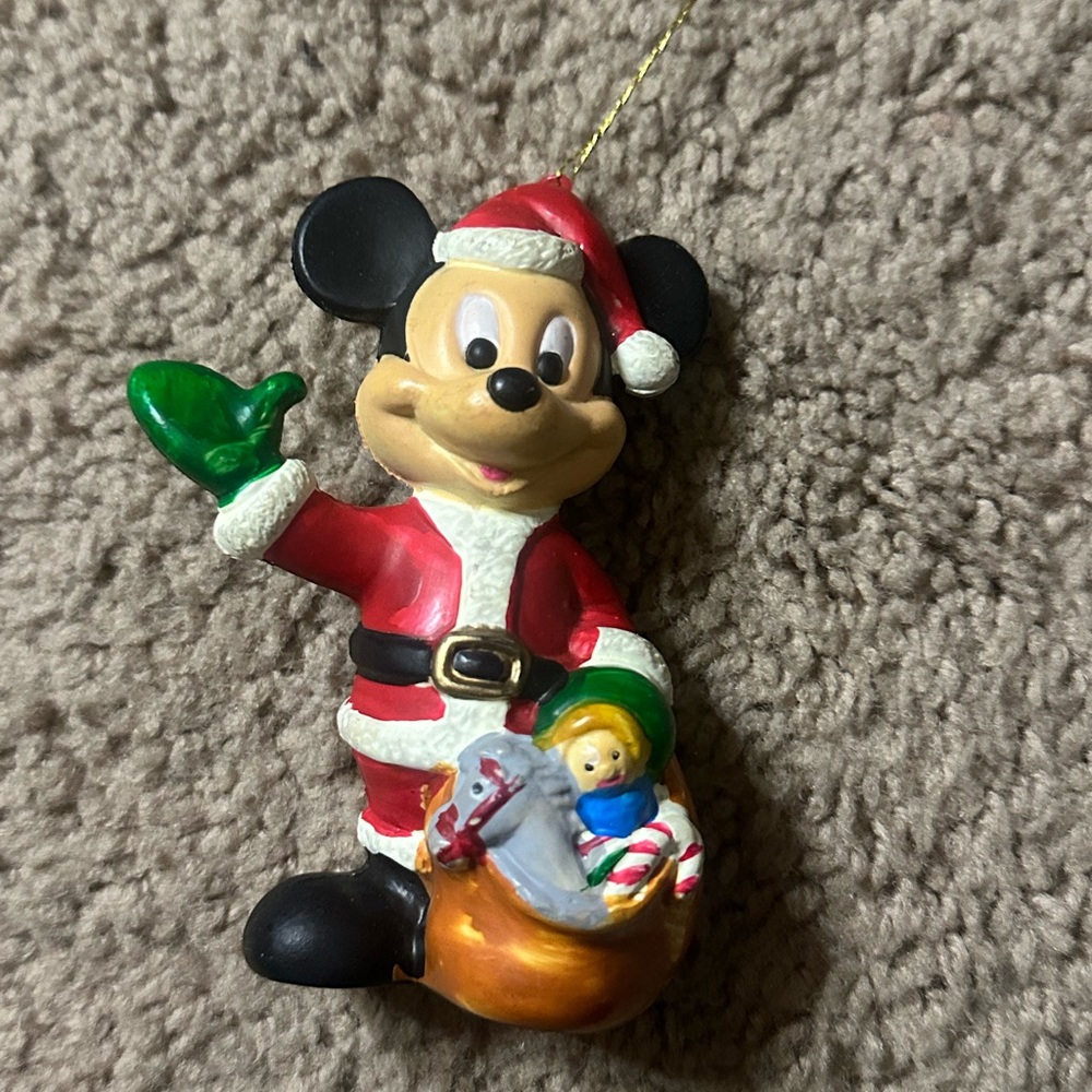 Vintage Mickey Mouse Ornament